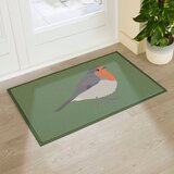 Artsy Doormats Predpražnik 60x90 cm Green Robin – | Shoptok.si