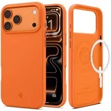 Maska Silicone Fit MagSafe za iPhone 17 Pro Max narandzasta