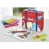 Faber-Castell Flomastri Faber-Castell Potovalni kovček, 47 kosov | Shoptok.si