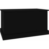  Kutija za pohranu crna 70 x 40 x 28 cm od konstruiranog drva | shoptok.hr