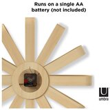 Umbra Stenska ura ø 51 cm Ribbonwood – | Shoptok.si
