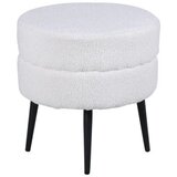 Venture Home okrugli puf Pot ⌀40 × 40 cm, bijela | shoptok.hr
