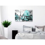  Slika - Colourful Rendez-Vous (1 Part) Wide Turquoise 90x60 | shoptok.hr