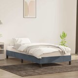  Okvir kreveta bez madraca tamno sivi 90x210 cm baršun | shoptok.hr