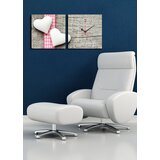 Wallity zidni sat 2P2828CS-18, 60x28 cm, 2 dela | ePonuda.com