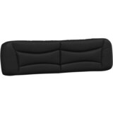 Maison Chic Posteljno vzglavje - Vzglavna omarica - Vzglavna stranica črna 200 cm umetno usnje, (21703946) | Shoptok.si