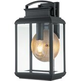Elstead Lighting Elstead Quoizel Byron Zunanja stenska svetilka iz grafita s kositrnim reflektorjem, IP44, (22100114) | Shoptok.si