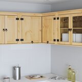  Cabinet SKI Medeno Smeđa 80 x 80 x 60 cm Čvrsto borovo drvo | shoptok.hr