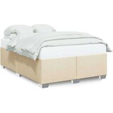 vidaXL Okvir za krevet bez madraca krem 160x200 cm od tkanine | shoptok.hr