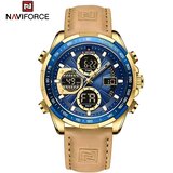 Sat NAVIFORCE MI-38649 - Slabo smeđa / Plava / Zlatna KP38649 | Eponuda.ba