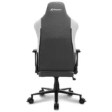 Sharkoon Gamer stol - Skiller SGS30 Fabric Grey (nastavljiva višina; nastavljiv naslon za roke; blago; jekleno podnožje; do 130 kg)