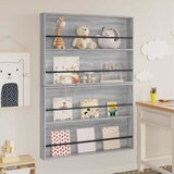  Polica za časopise s policom 2 pcs Siva Sonoma 100 x 12 x 70 cm | shoptok.hr