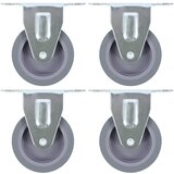 vidaXL Fiksna kolesa 8 kosov 75 mm | Shoptok.si