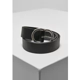 Urban Classics Accessoires Small Ring Buckle Belt black/silver