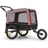 Klarfit Husky Vario 2 v 1, prikolica za pse, voziček za pse, približno 240 L, 600D Oxford | Shoptok.si