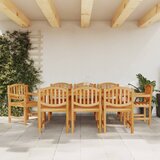  Vrtne stolice 8 kom 58 x 59 x 88 cm od masivne tikovine | shoptok.hr