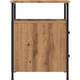 vidaXL Noćni ormarići 2 kom Artisan hrast 44x45x60 cm izrađeno drvo | shoptok.hr