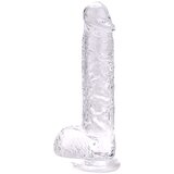 Loving Joy 2024 Dildo Loving Joy With Balls Clear 9'' | Shoptok.si