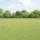vidaXL Ograda za polja 1x25 m Pocinčani čelik | shoptok.hr