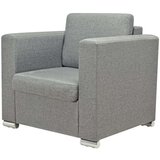  Fotelj svetlo sivo blago | Shoptok.si