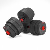  Sgp40 kompozitni set šipke i bučica 40 kg hms | shoptok.hr