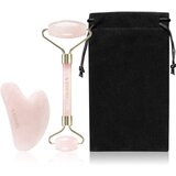 KORIKA Tools Face Roller & Gua Sha valjak za masažu za lice i pomagalo za masažu Quartz Pink | shoptok.hr