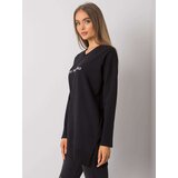 RUE PARIS Tunic-RV-TU-7201.43P-Black | Shoptok.si