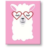  Slikanje po številkah ZALJUBLJENA LAMA - Level Starter (set za) | Shoptok.si