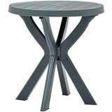 vidaXL Bistro stol zeleni Ø 70 cm plastični Cijene
