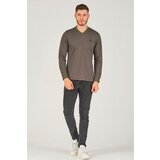 Dewberry V4002 V COLLAR MEN'S SWEATSHIRT-RIGHT | shoptok.hr
