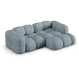 Cosmopolitan Design Svijetlo plava kutna garnitura (s desnim kutom/s ležaljkom) Loretto – | shoptok.hr
