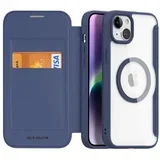 Skin X Pro - Folio Case compatible with MagSafe for Apple iPhone 15 blue
