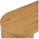 House Nordic Stranska mizica v hrastovem dekorju v naravni barvi 38x114 cm Bibione – | Shoptok.si