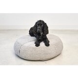 MiaCara Bež krevet za pse od boucle tkanine ø 70 cm Senso Pouffe Greige S/M – | shoptok.hr