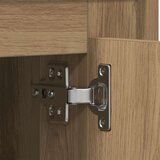  Stranska omarica iz umetnega lesa hrasta 80x34x75 cm | Shoptok.si
