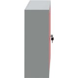  Ormar za alate s policom Crvena i siva 100 x 20 x 55 cm | shoptok.hr