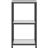  Polica za skladištenje hrane s policom s pohranom Srebrna 60 x 50 x 92 cm | shoptok.hr
