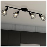 Eglo zapata 1 spot/3, led, g9, 3x3w, 3x360lm, crna/čelik/amber staklo | Eponuda.com