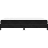 Box Postelja z vzmetnico z vzmetnico Črna 160 x 220 cm blago, (5000106137) | Shoptok.si