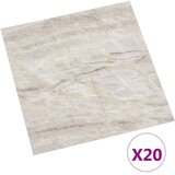  Samoljepljive Pločice za Pod 30 5 x 30 5 cm 20 pcs PVC Bež - Bež | shoptok.hr