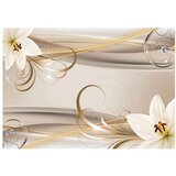  Samoljepljiva foto tapeta - Lilies and The Gold Spirals 441x315 | shoptok.hr