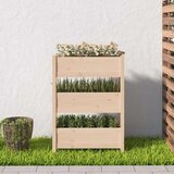 vidaXL Sadilica 77x25x104 5 cm od masivne borovine | shoptok.hr