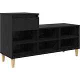  Ormar za cipele Crni hrast 102 x 36 x 60 cm Konstruirano drvo | shoptok.hr