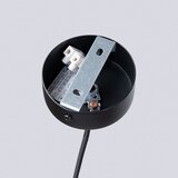 Nice Lamps Črna viseča svetilka ø 8 cm Bliss – | Shoptok.si