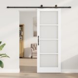 vidaXL klizna vrata s hardverskim setom 'ORKDAL'bijela 78x211 cm | shoptok.hr