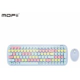 MOFII wl candy set tastatura i miš u šareno plavoj boji cene
