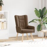  Relaxing Chair Smeđa Tkanina Cijene