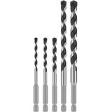 Bosch Set svrdla set svrdla PRO HEX-5, 4 x 100, 5 x 100, 6 x 100, 8 x 150, 10 x 150 mm, 5 kom. Cijene