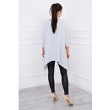 Kesi Blouse oversize light gray | Shoptok.si