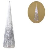 Shiny cone, jelka, svetlucava, srebrna, 80cm ( 760011 ) Cene